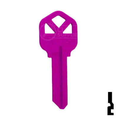 Uncut Key Blank | Kwikset KW1 | Neon (50PK) - Image 148