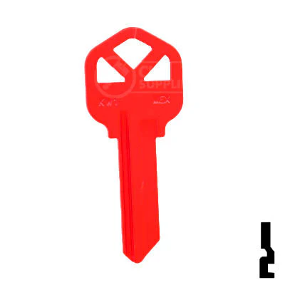 Uncut Key Blank | Kwikset KW1 | Neon (50PK) - Image 15