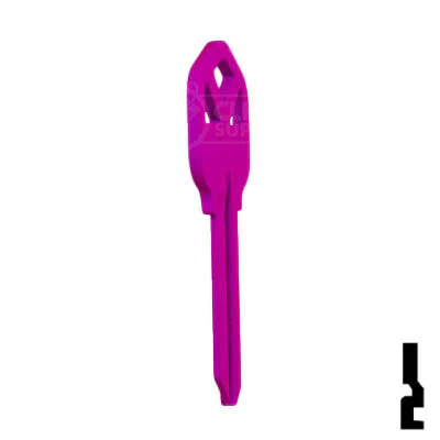 Uncut Key Blank | Kwikset KW1 | Neon (50PK) - Image 151