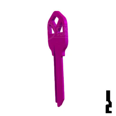 Uncut Key Blank | Kwikset KW1 | Neon (50PK) - Image 154