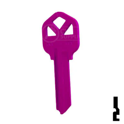 Uncut Key Blank | Kwikset KW1 | Neon (50PK) - Image 156