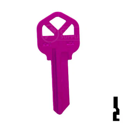Uncut Key Blank | Kwikset KW1 | Neon (50PK) - Image 159