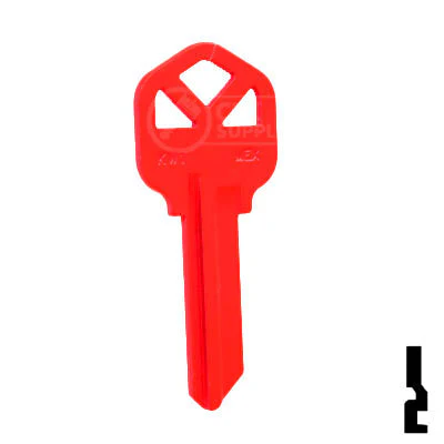 Uncut Key Blank | Kwikset KW1 | Neon (50PK) - Image 16
