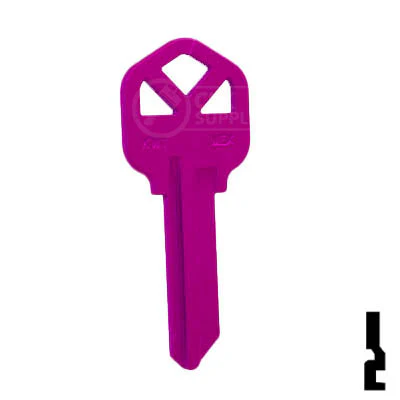 Uncut Key Blank | Kwikset KW1 | Neon (50PK) - Image 160