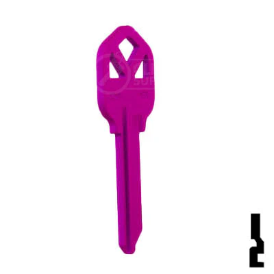 Uncut Key Blank | Kwikset KW1 | Neon (50PK) - Image 162