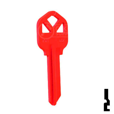 Uncut Key Blank | Kwikset KW1 | Neon (50PK) - Image 17