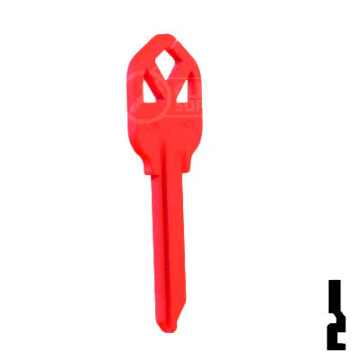 Uncut Key Blank | Kwikset KW1 | Neon (50PK) - Image 18