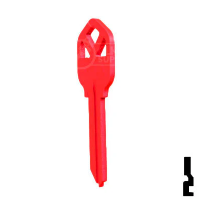 Uncut Key Blank | Kwikset KW1 | Neon (50PK) - Image 22