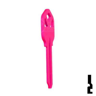 Uncut Key Blank | Kwikset KW1 | Neon (50PK) - Image 31