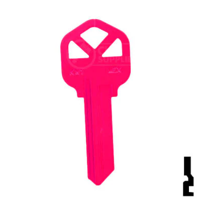 Uncut Key Blank | Kwikset KW1 | Neon (50PK) - Image 38