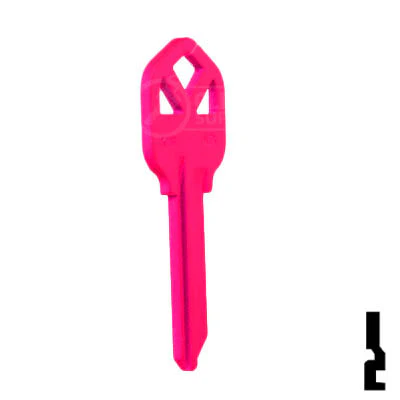Uncut Key Blank | Kwikset KW1 | Neon (50PK) - Image 42