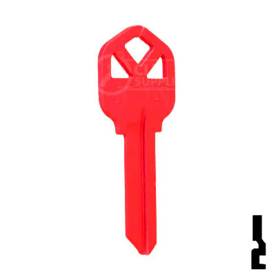 Uncut Key Blank | Kwikset KW1 | Neon (50PK) - Image 5