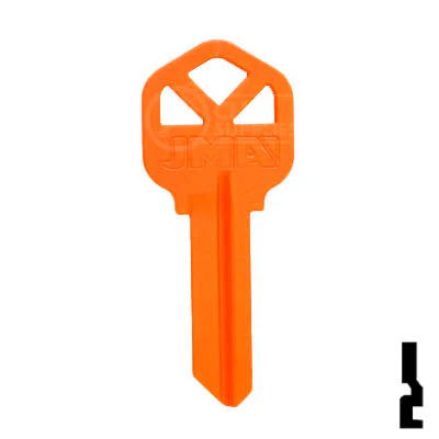 Uncut Key Blank | Kwikset KW1 | Neon (50PK) - Image 51