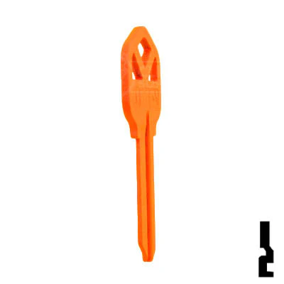 Uncut Key Blank | Kwikset KW1 | Neon (50PK) - Image 55