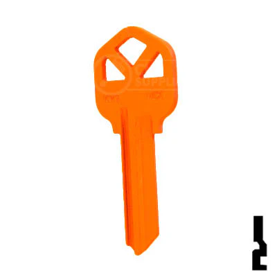 Uncut Key Blank | Kwikset KW1 | Neon (50PK) - Image 60