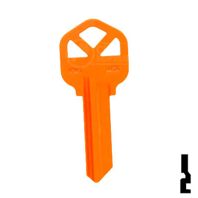 Uncut Key Blank | Kwikset KW1 | Neon (50PK) - Image 62