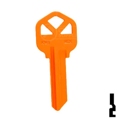 Uncut Key Blank | Kwikset KW1 | Neon (50PK) - Image 63