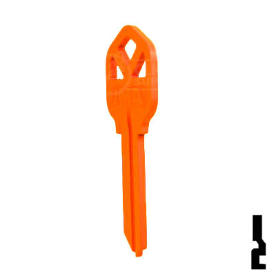 Uncut Key Blank | Kwikset KW1 | Neon (50PK) - Image 70