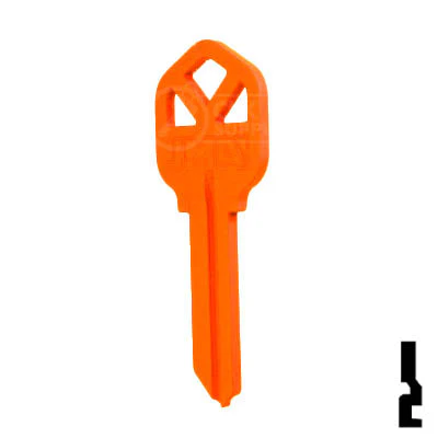 Uncut Key Blank | Kwikset KW1 | Neon (50PK) - Image 71