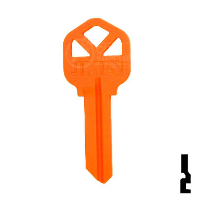 Uncut Key Blank | Kwikset KW1 | Neon (50PK) - Image 73