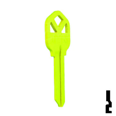Uncut Key Blank | Kwikset KW1 | Neon (50PK) - Image 78