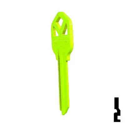 Uncut Key Blank | Kwikset KW1 | Neon (50PK) - Image 82