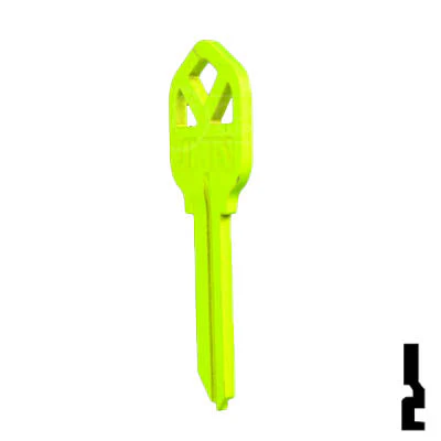 Uncut Key Blank | Kwikset KW1 | Neon (50PK) - Image 94