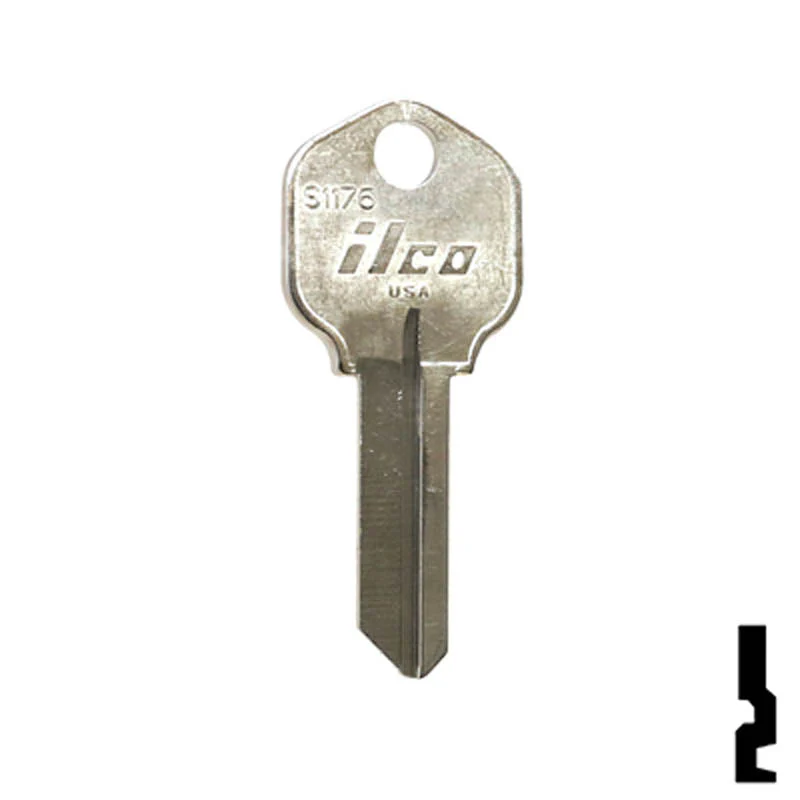 Uncut Key Blank | Kwikset | S1176 - Image 2