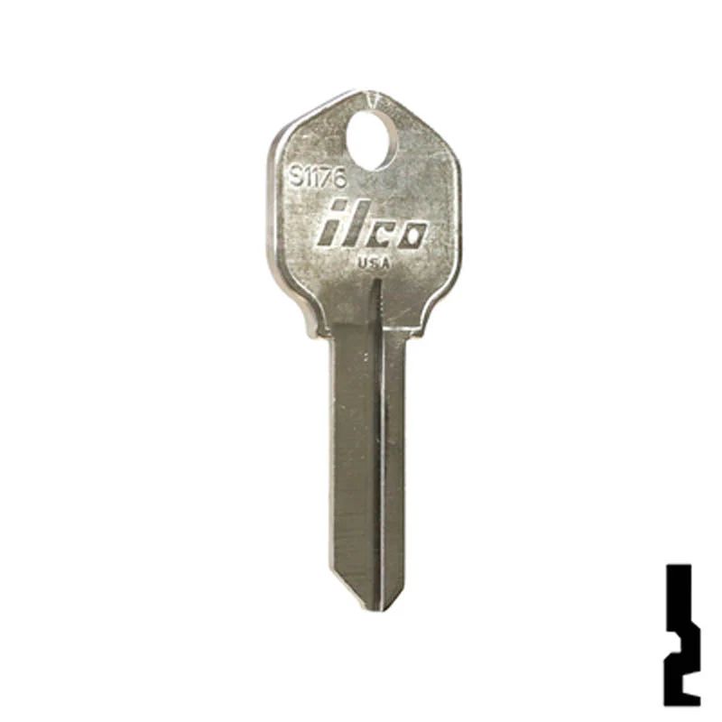 Uncut Key Blank | Kwikset | S1176 - Image 3