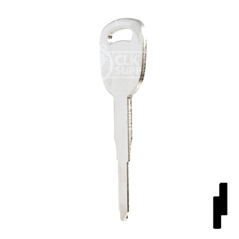 Uncut  Key Blank | Kymco | KYM2R - Image 10