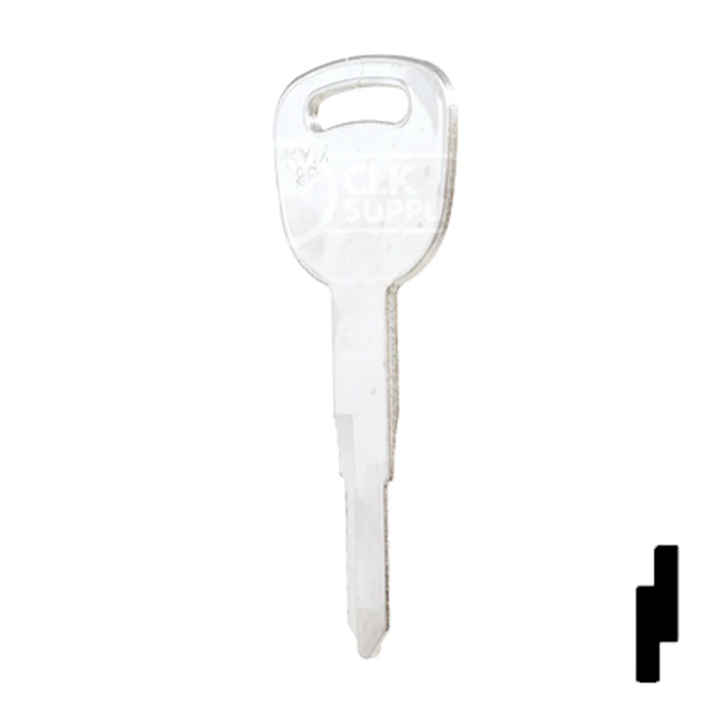Uncut  Key Blank | Kymco | KYM2R - Image 11