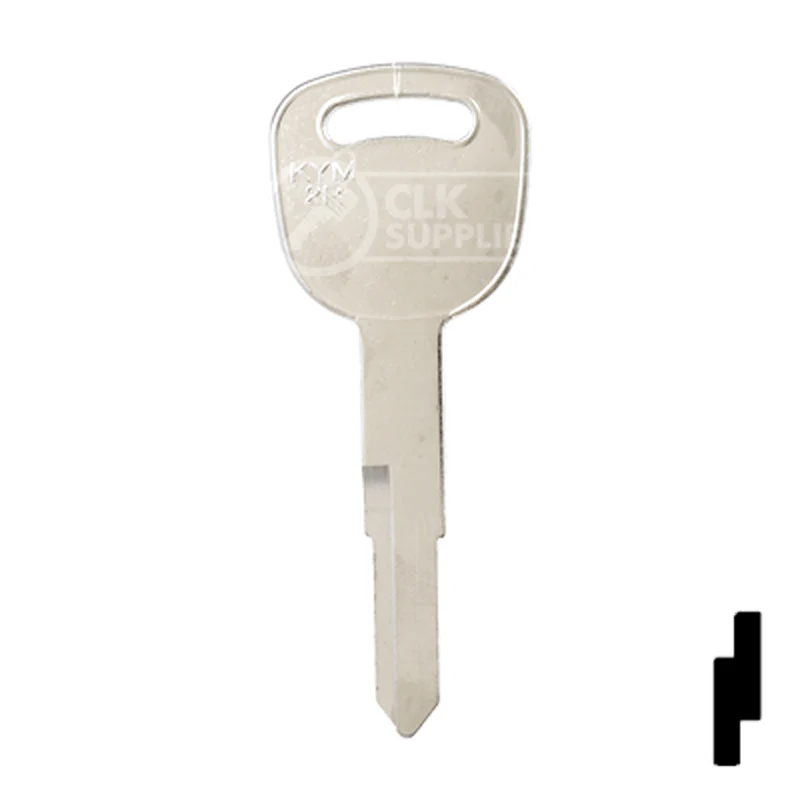 Uncut  Key Blank | Kymco | KYM2R - Image 13