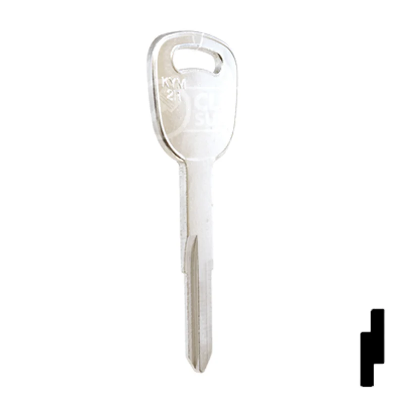 Uncut  Key Blank | Kymco | KYM2R - Image 17