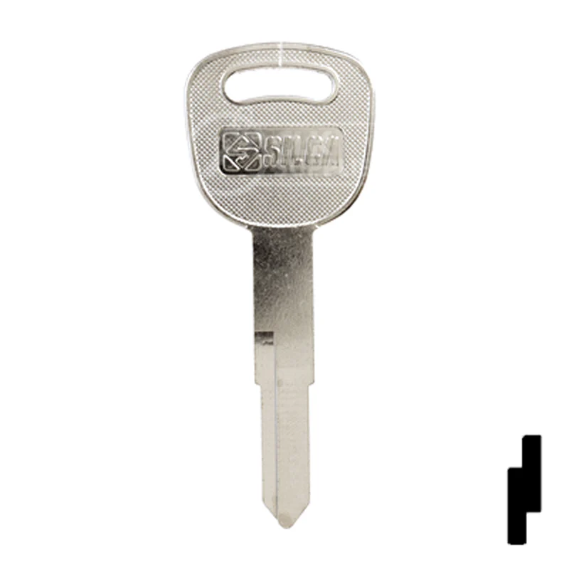 Uncut  Key Blank | Kymco | KYM2R - Image 2