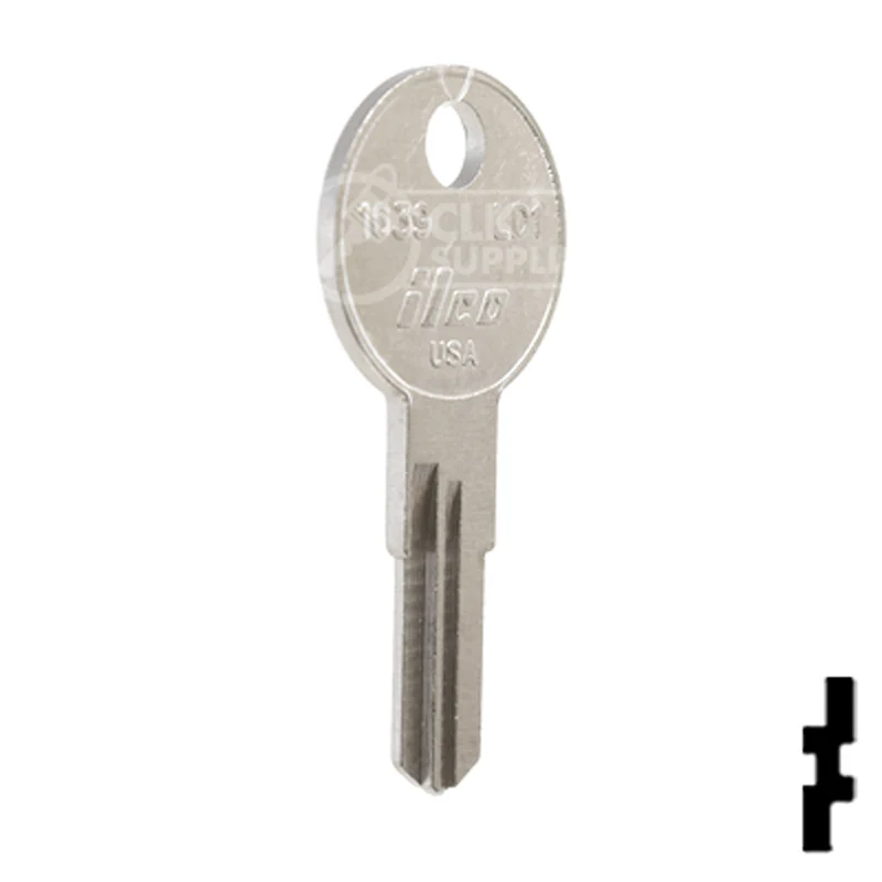 Uncut Key Blank | Larson Doors | 1639, LD1 - Image 4