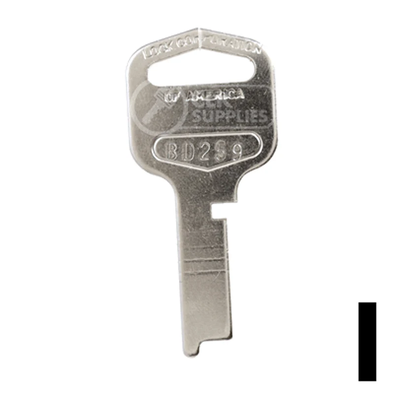Uncut Key Blank | LCA | BD259 - Image 13