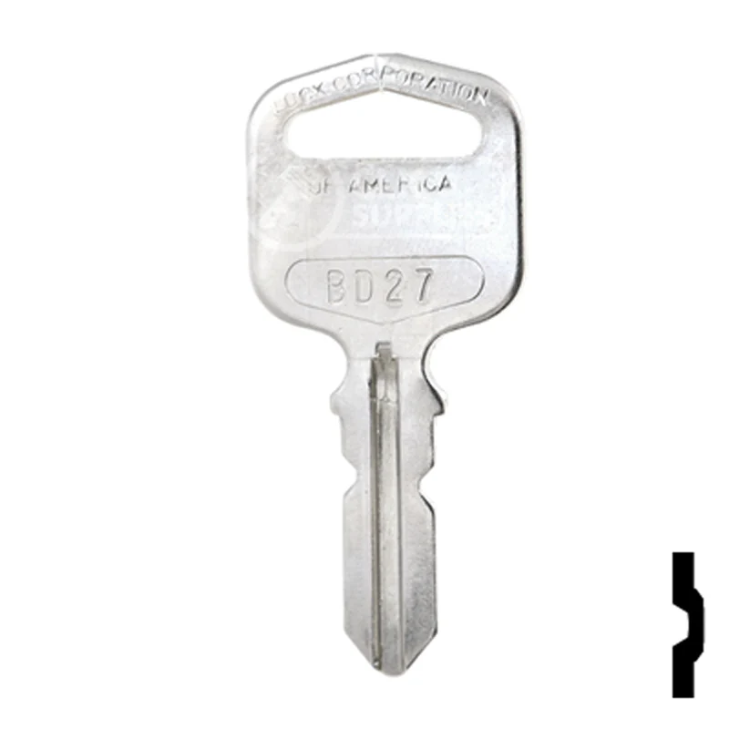 Uncut Key Blank | LCA | BD27 - Image 12