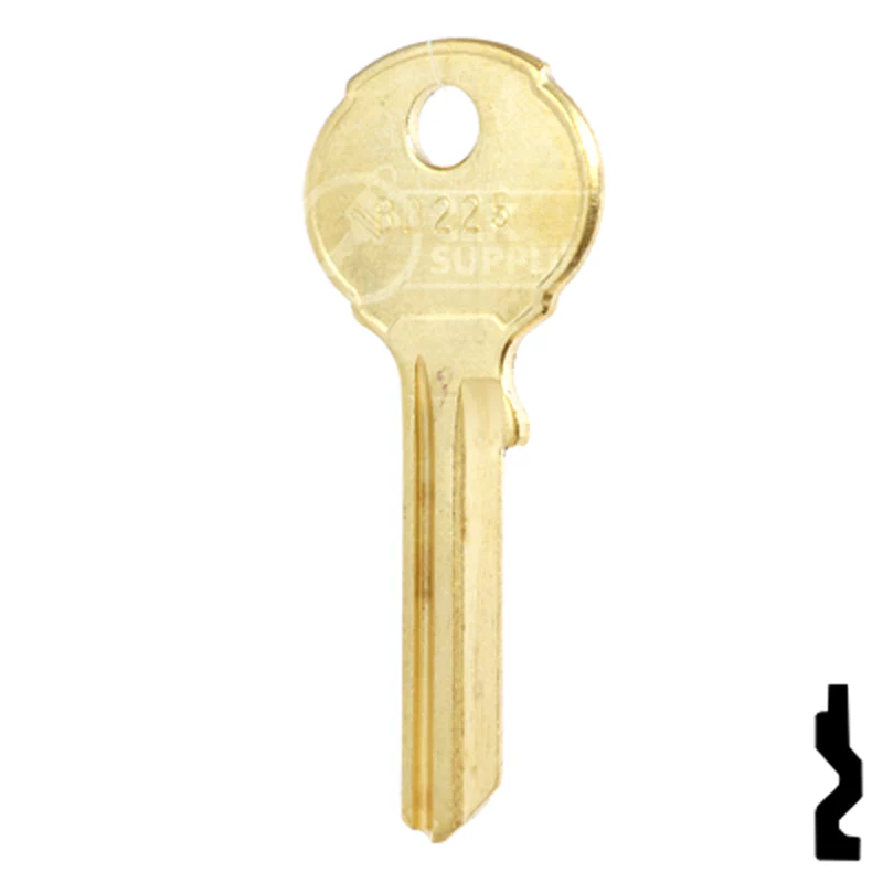 Uncut Key Blank | Legge, Union | BD225 - Image 11