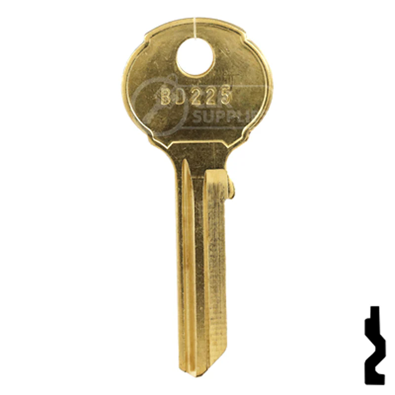 Uncut Key Blank | Legge, Union | BD225 - Image 13