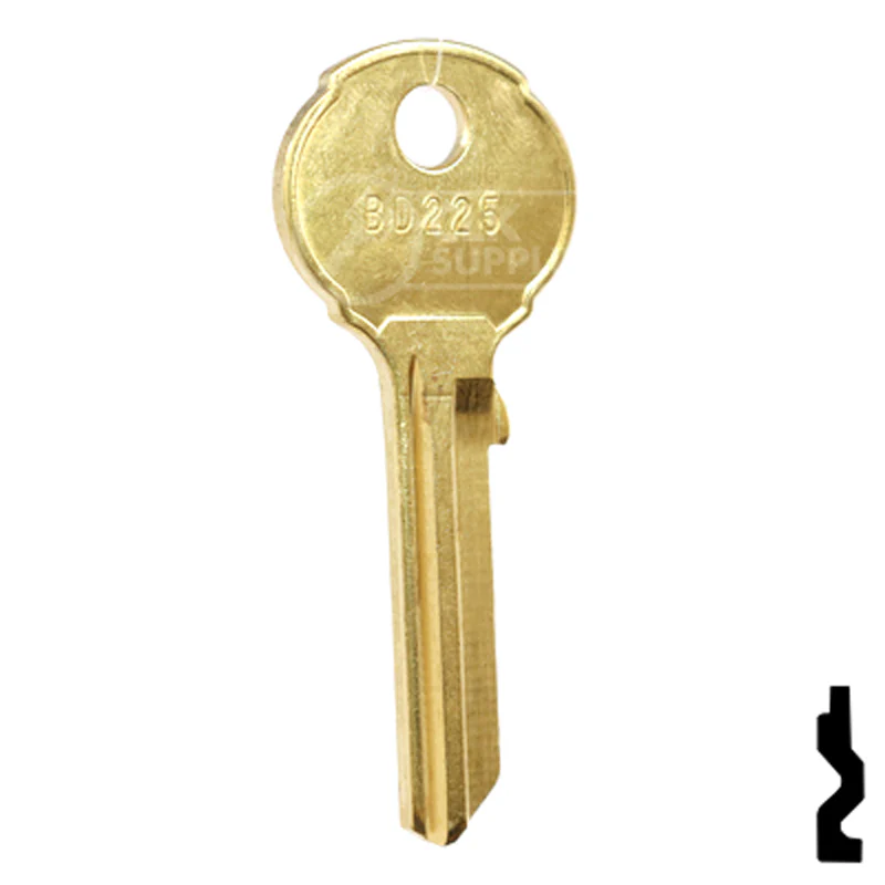 Uncut Key Blank | Legge, Union | BD225 - Image 15