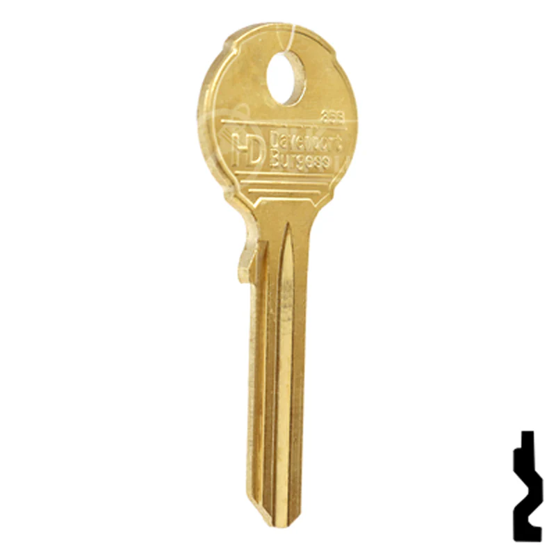 Uncut Key Blank | Legge, Union | BD225 - Image 4
