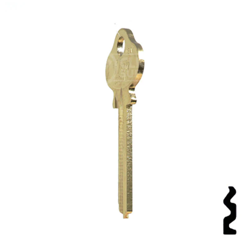 Uncut Key Blank | Lockwood | 1004AL - Image 21