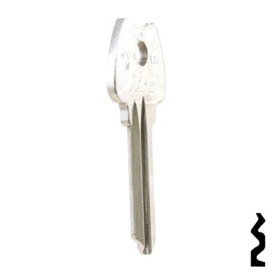 Uncut Key Blank | Lockwood | 1004N, L13 - Image 5