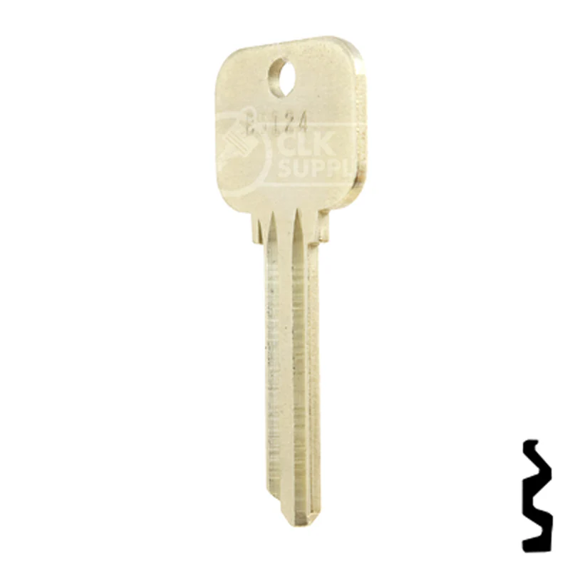 Uncut Key Blank | Lockwood | BD124 - Image 10