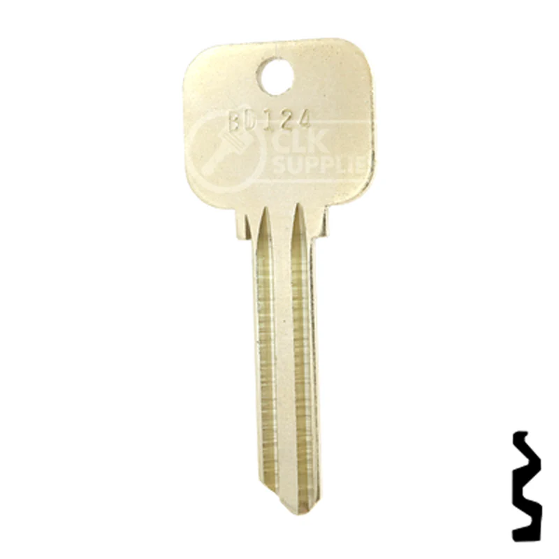 Uncut Key Blank | Lockwood | BD124 - Image 12