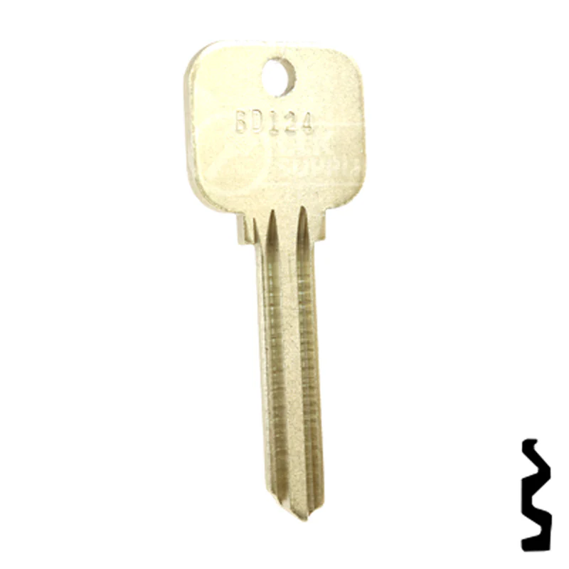 Uncut Key Blank | Lockwood | BD124 - Image 15