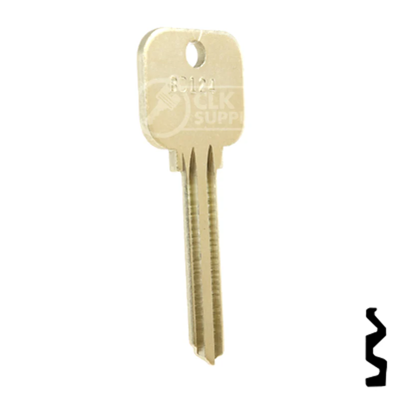 Uncut Key Blank | Lockwood | BD124 - Image 16