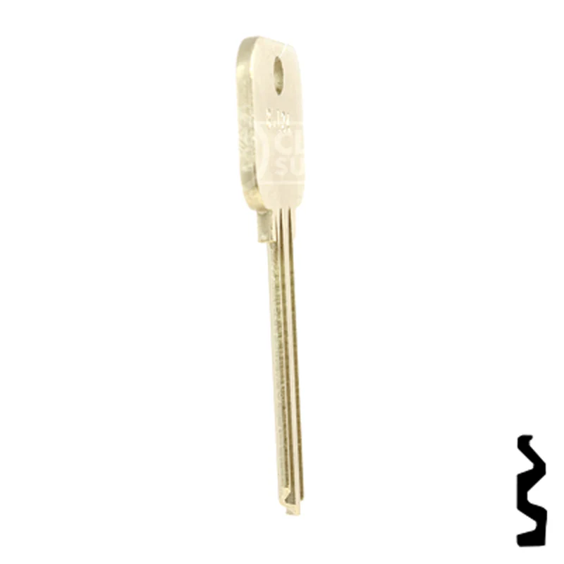 Uncut Key Blank | Lockwood | BD124 - Image 18