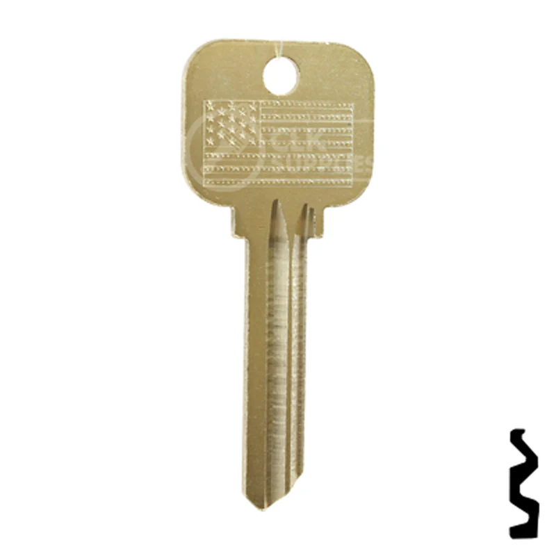 Uncut Key Blank | Lockwood | BD124 - Image 2