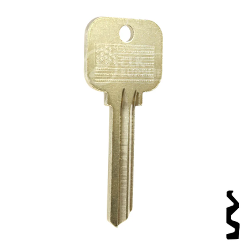 Uncut Key Blank | Lockwood | BD124 - Image 3